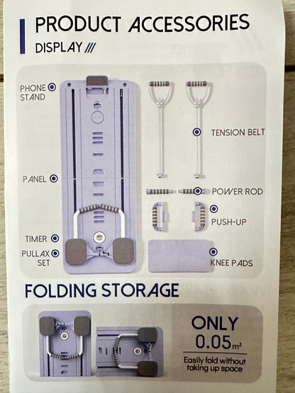 Planche de Pilates Reformer 2.0 + 1 paires de chaussettes antidérapantes + un set de bandes de résistances Run Pilate